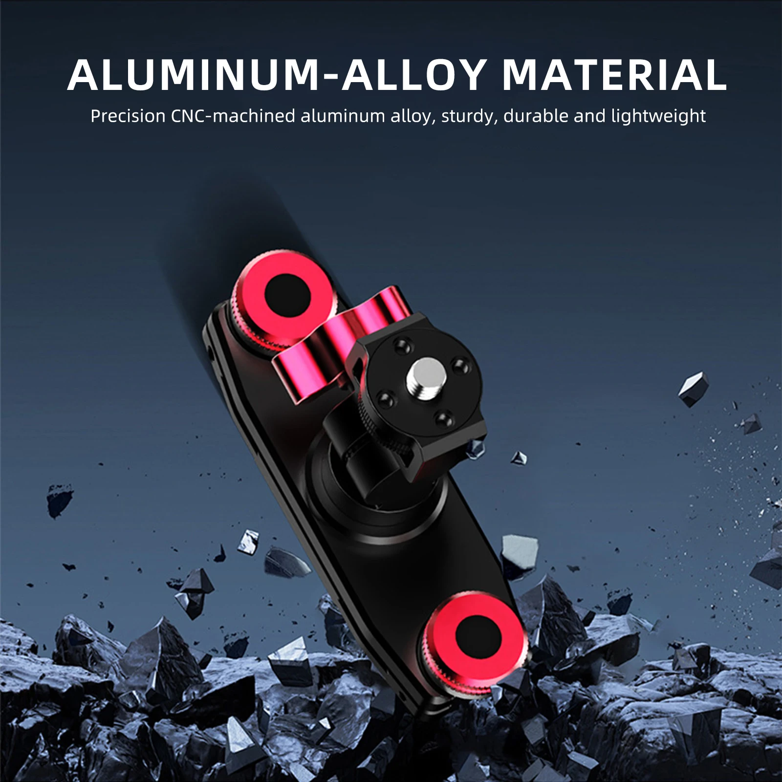 Aluminum Backpack Strap Clip 1/4