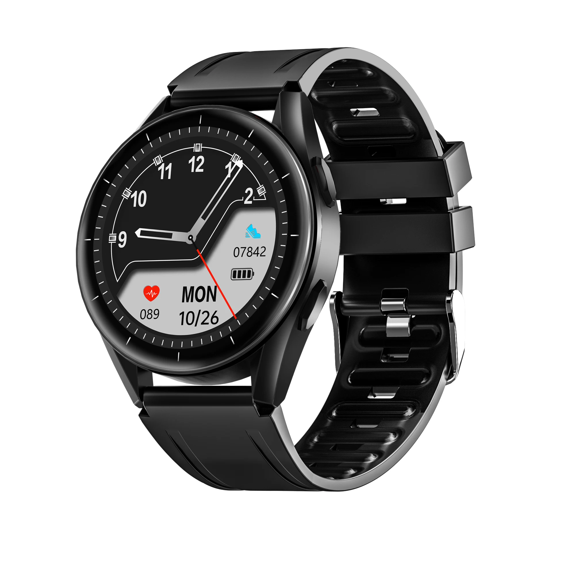 Smartwatch Fitness avec moniteur de fréquence cardiaque et de pression artérielle, bracelet intelligent pour hommes et femmes