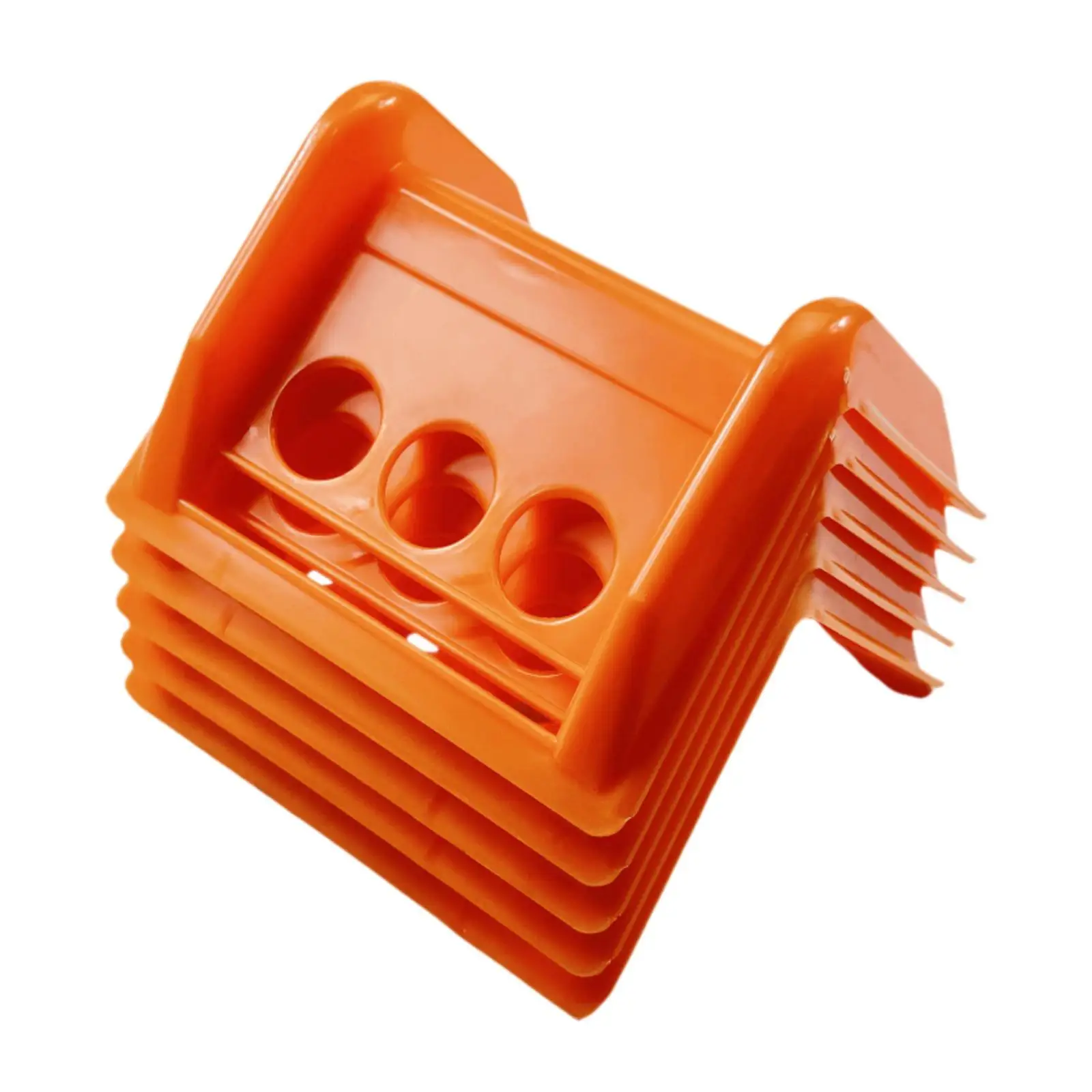 Heavy Duty Edge Corner Protector Orange PP Material Tie Down Strap Guard Reliable Safety for Shipping Flatbed
