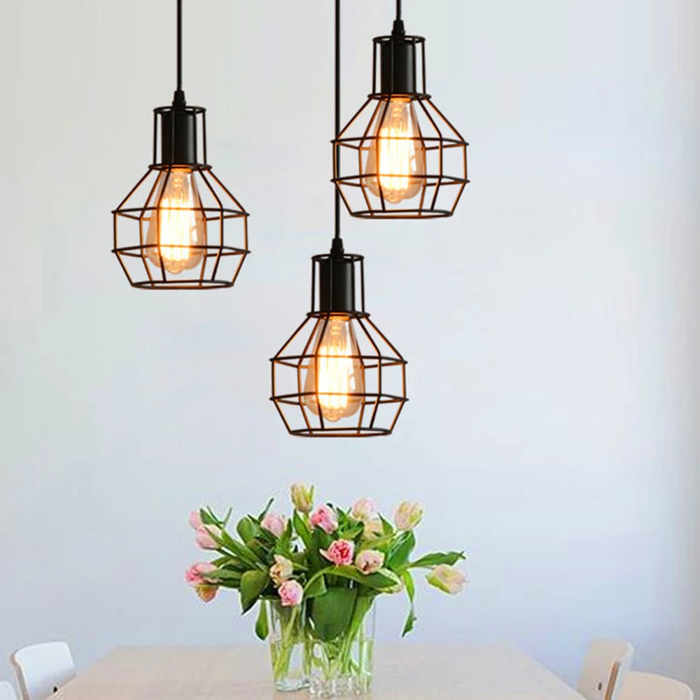 Chandelier Dining Room Chandelier Bedside Lamp Restaurant Lamp Black Gold Chandelier Industrial Win D Nordic Simple Lamp Bedroo