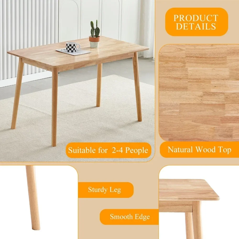 5PCS Dining Table Set for 4, 47