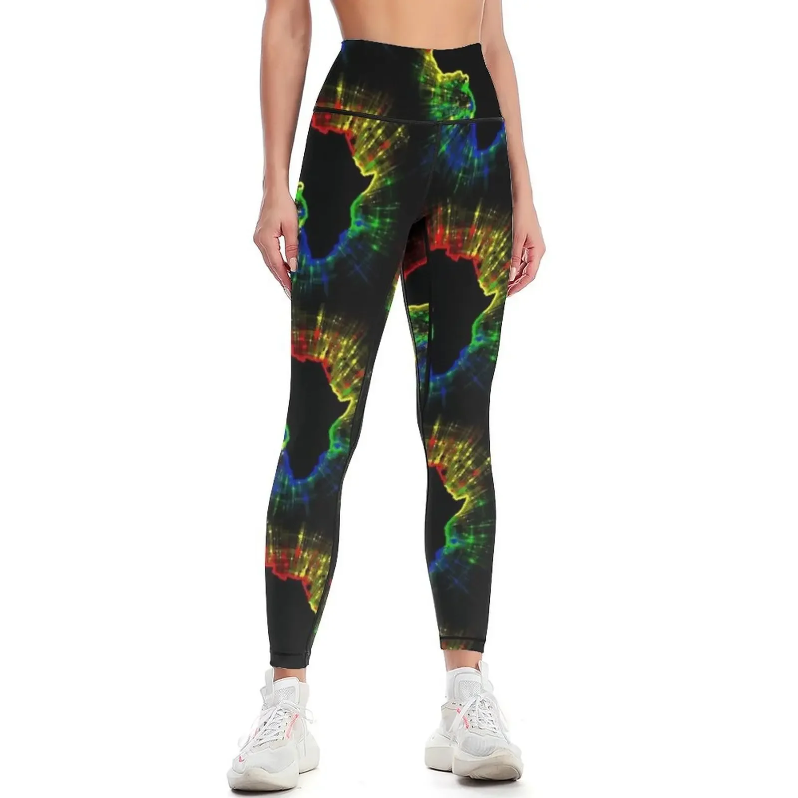 

I Love Africa Leggings joggers for leggins push up woman workout shorts for girls Womens Leggings