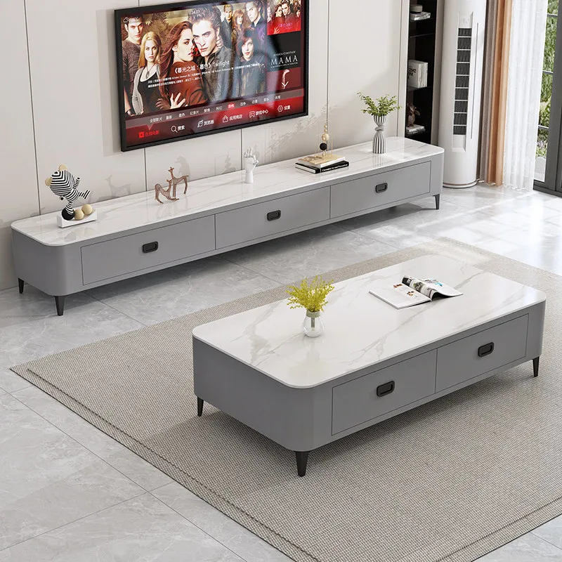 

Drawers Living Room Tv Stand Modern Gray Tall Glass Floor Tv Stand White Designer Minimalist Meuble De Television Furniture Home