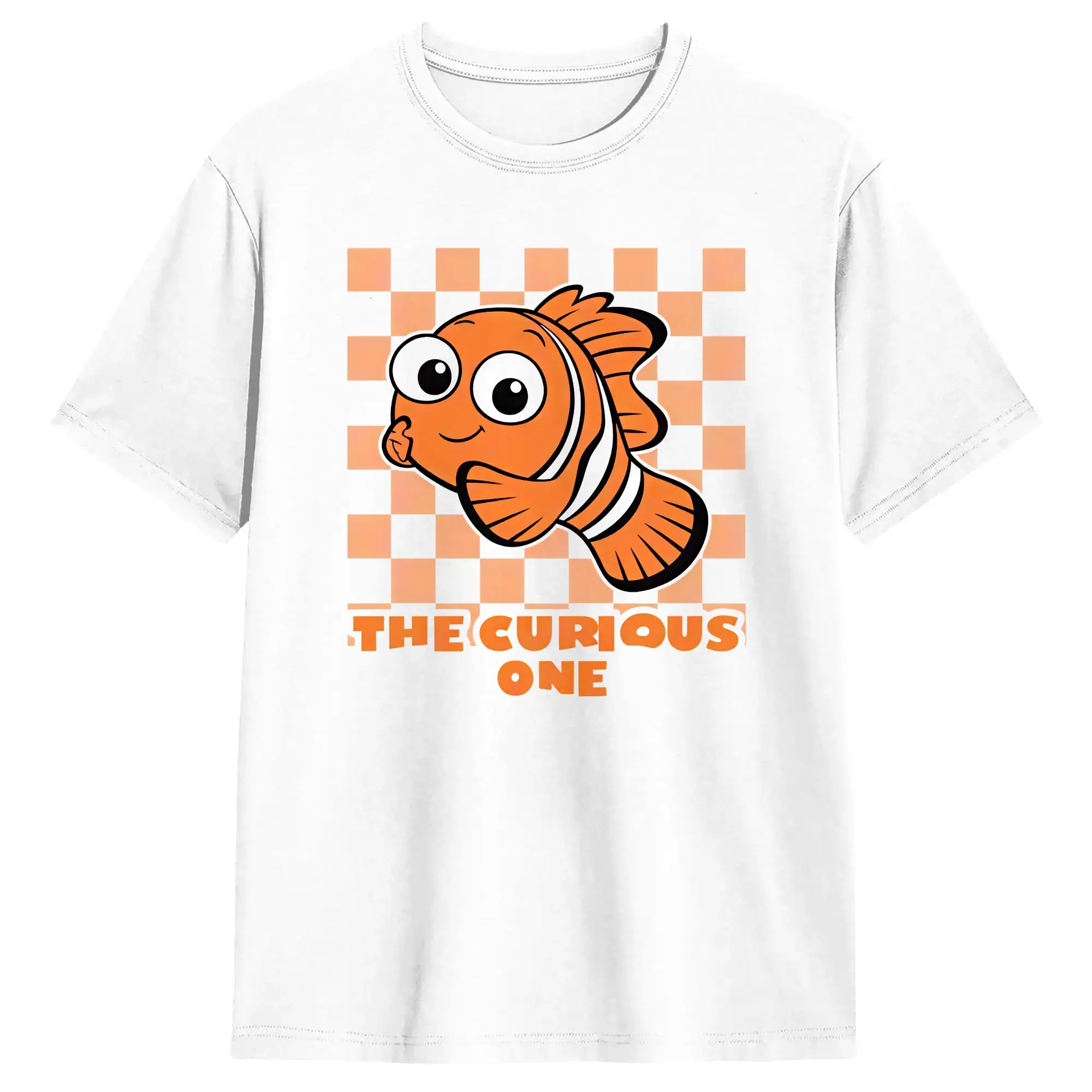 Vintage Findings Nemo Character T-Shirts for Men O Neck Pure Cotton T Shirts  Short Sleeve Tee Shirt Summer Tops