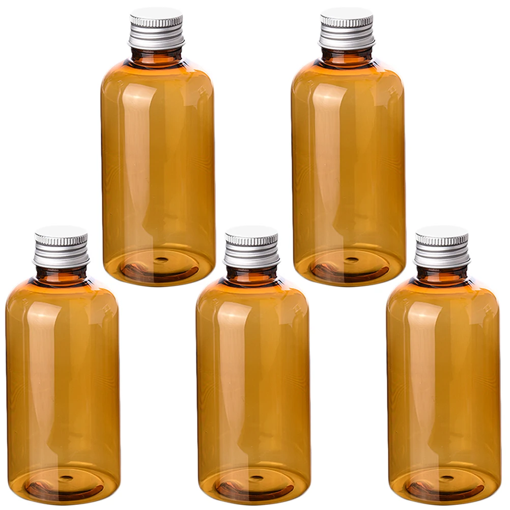 

10 pcs Packaging Bottle Plastic Empty Lotion Perfume Container Water Holder Leakproof Thicken Multi Use