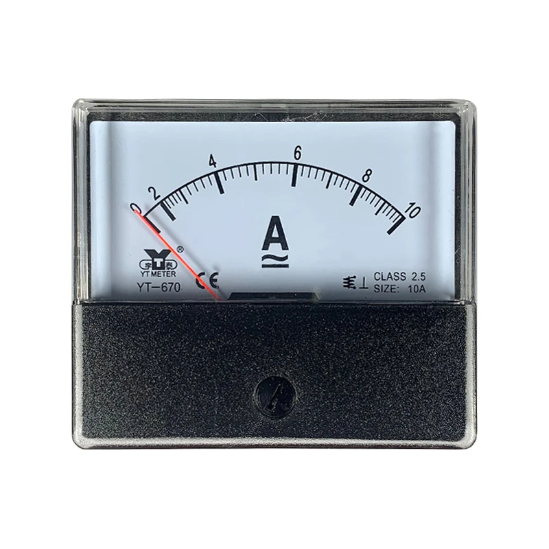 YT670 AC ampèremeter Voltmeter AC10A 15A 20A 30A 50/5A 300V 500V DH670