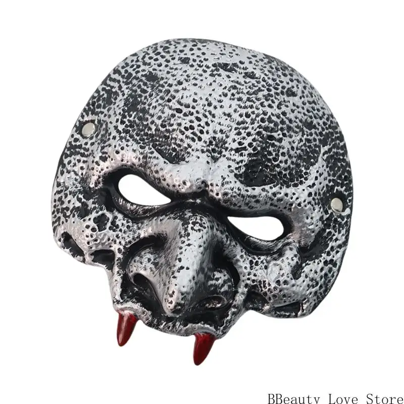 Maschera goblin in gomma in gomma Maschera a faccia Mardi Gras Mask Masquerade Mask Gifts