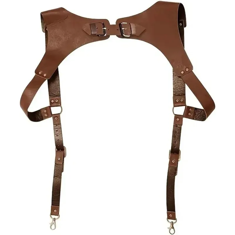 tracolla-regolabile-nera-marrone-in-pelle-stile-punk-retro-da-uomo-design-a-h-supporto-per-la-schiena-con-gancio-in-metallo