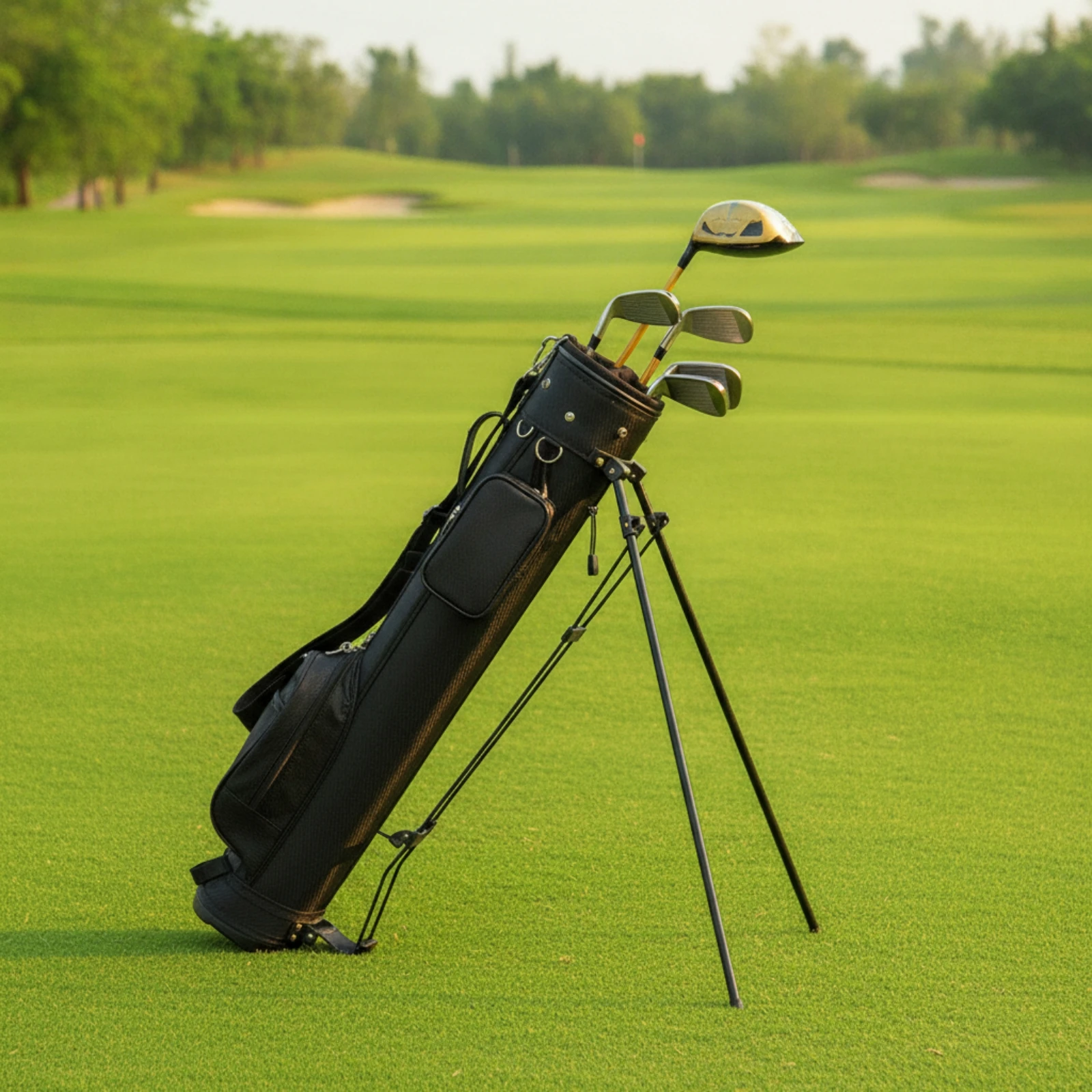 Golf Stand Bag Lightweight Golf Bag with Stand Impact Resistant Reinforced for Golfers, Driving Range