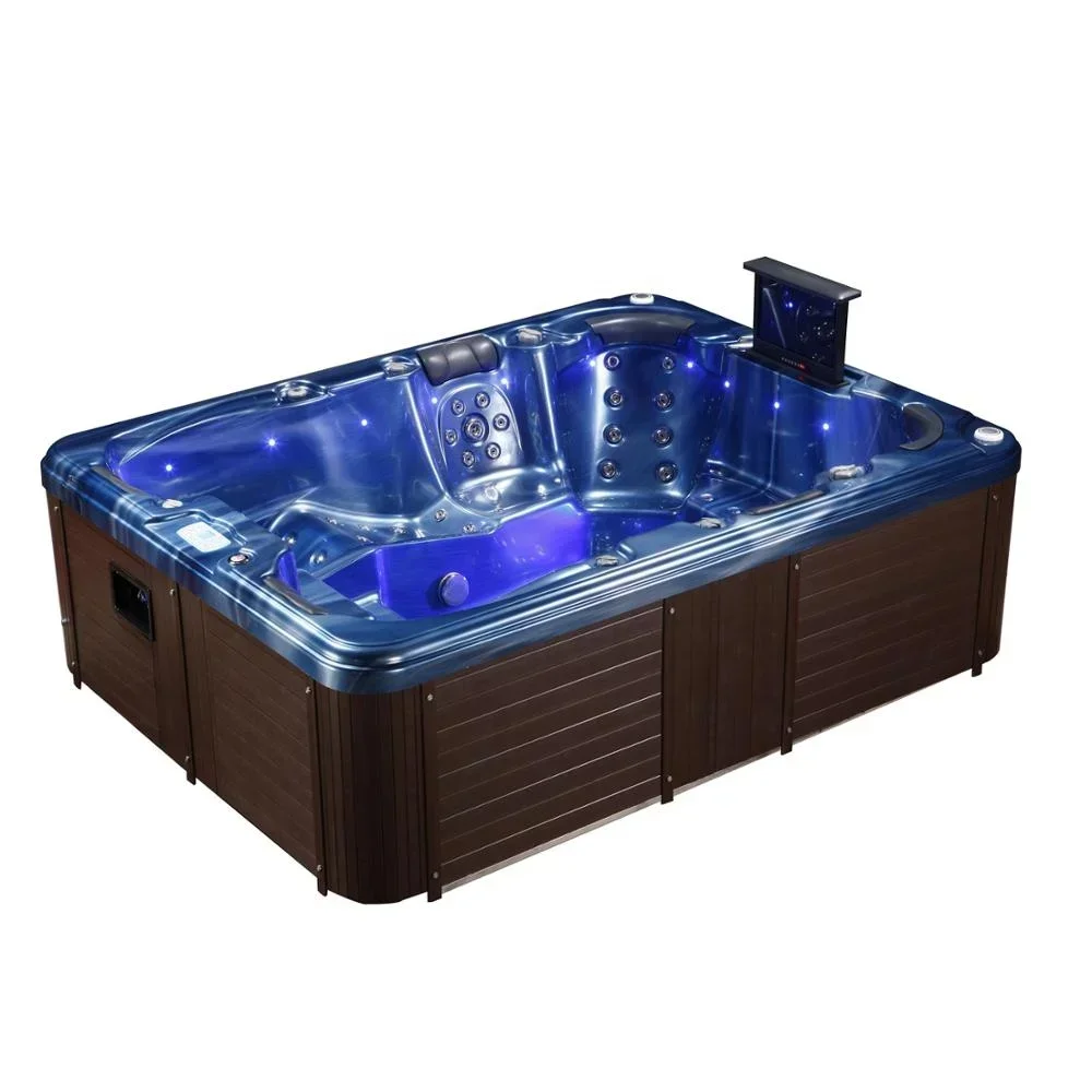 Massage spa pool lazy spa whirlpool 8 person hot tub outdoor swim spa and party massage bath