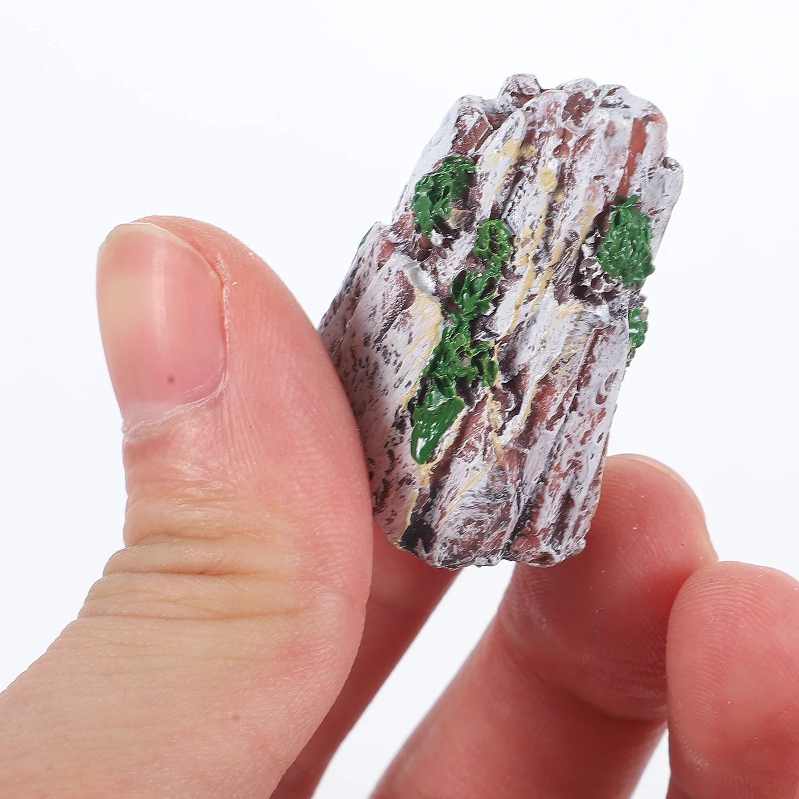 

12Pcs Resin Rockery Decor Miniature Landscape Mountain Microlandscape Adornment Indoor Bonsai Aquarium Fish Tank Decoration