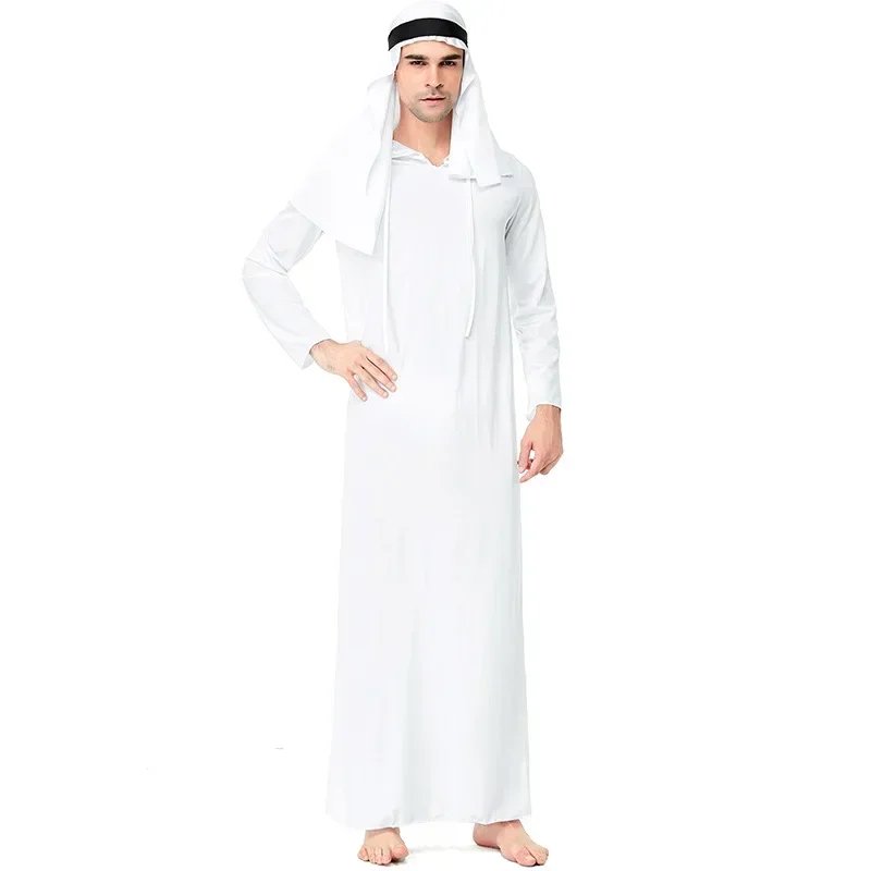 In het Midden-Oosten Arabische Prins Koning Kleding Cosplaykostuums