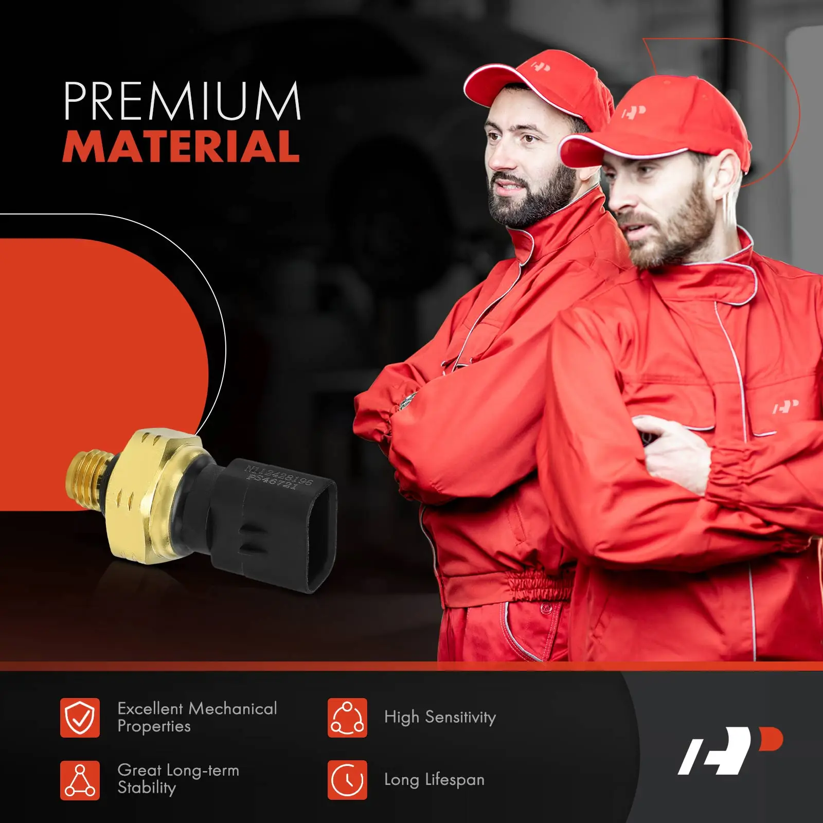 A-Premium Heavy Duty Pressure Sensor for Caterpillar C6.4 320D Excavator 2746721 274-6721