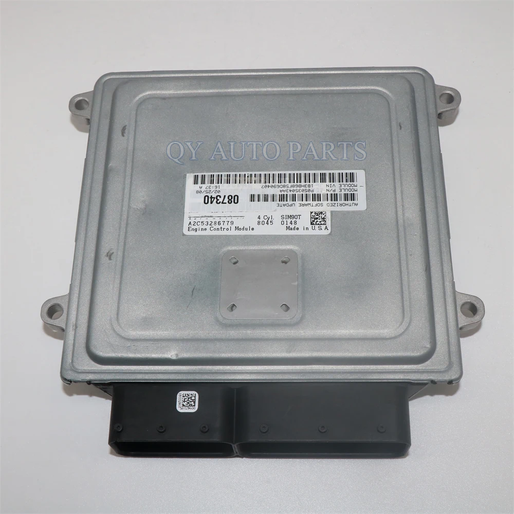 ECU ECM PCM 엔진 제어 모듈, 닷지 캘리퍼스 2.4L 2008, A2C53286779 05035043AA 5035043AA