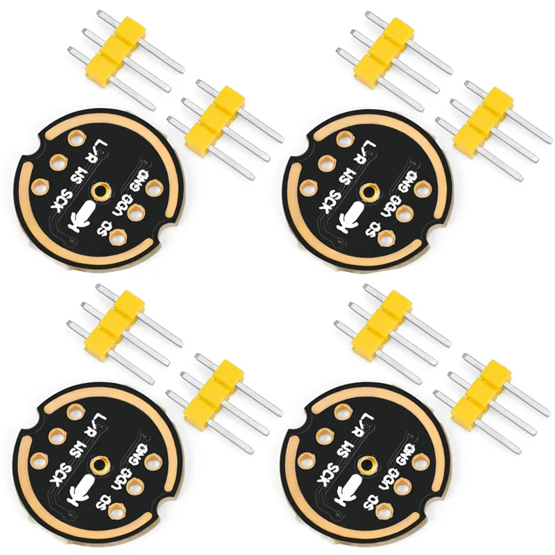 Módulo de microfone omnidirecional A69Z INMP441 MEMS Suporte de interface I2S de alta precisão e baixa potência ESP32