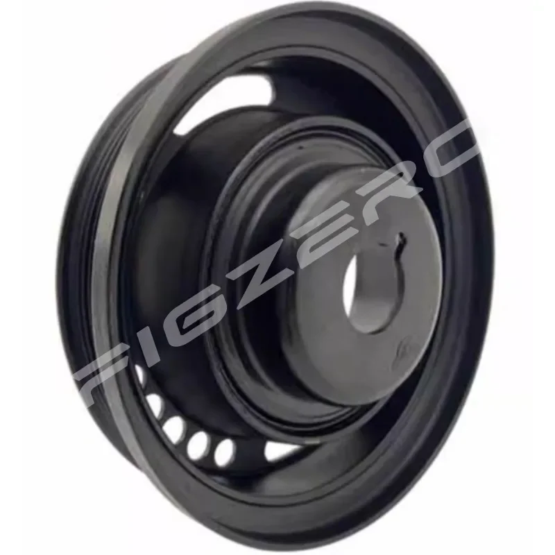 For Chevrolet Cruze Malibu for Buick Excelle GT 1.6/1.8/1.6T Genuine Crankshaft Pulley Alternator Belt Wheel Black Part 55581039