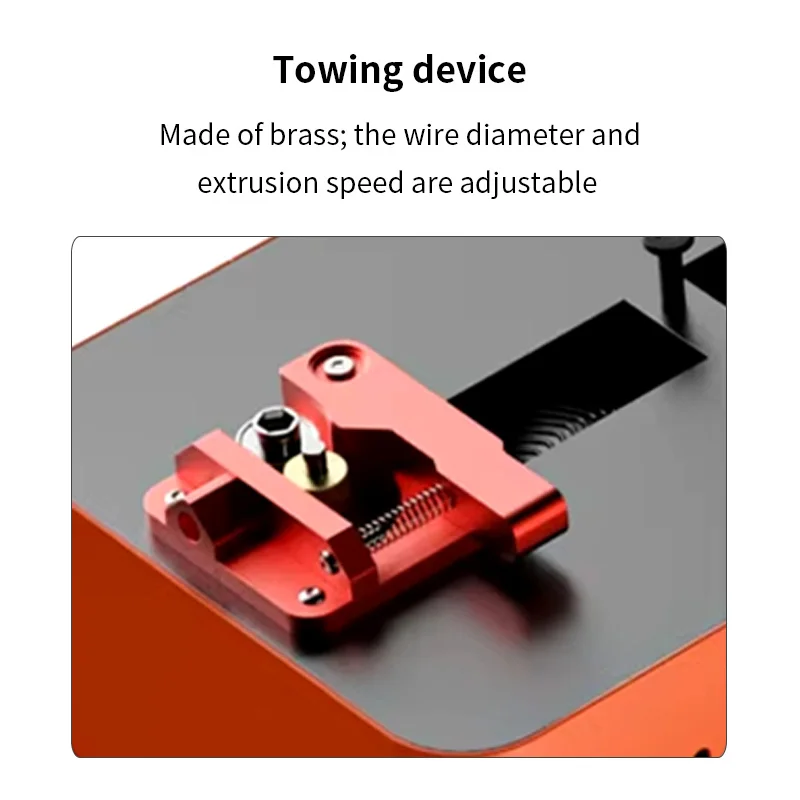 Desktop 3D Filament Maker Extruder Machine With Cooling System For 1.75mm/3mm PLA ABS PETG PC PP Consumables