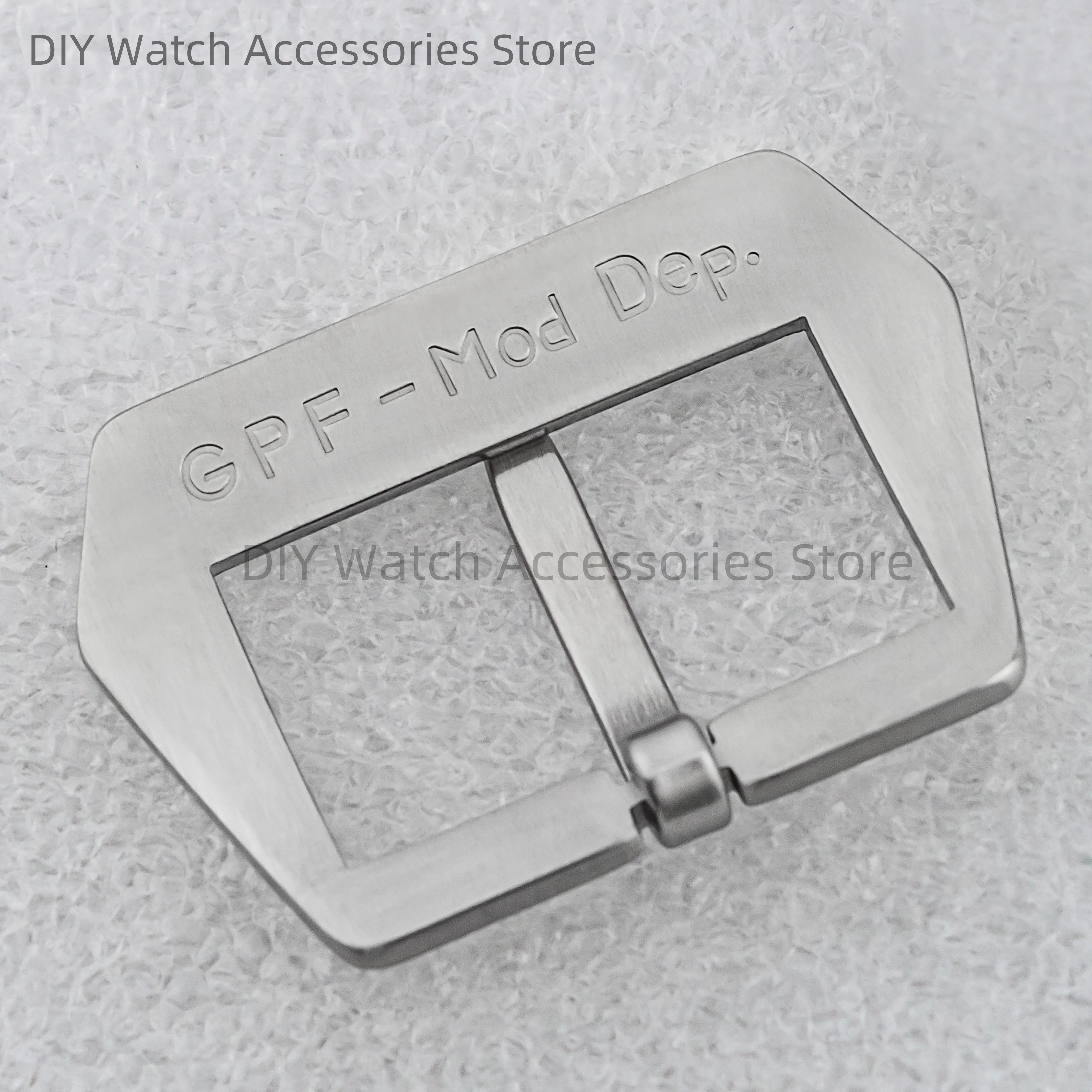 Watch Buckle for PAM 6154 6152 Bracelet 316L Stainless Steel 26mm Matte Pin Clasp Metal Screw Pin Buckle Free Tool Watch Parts