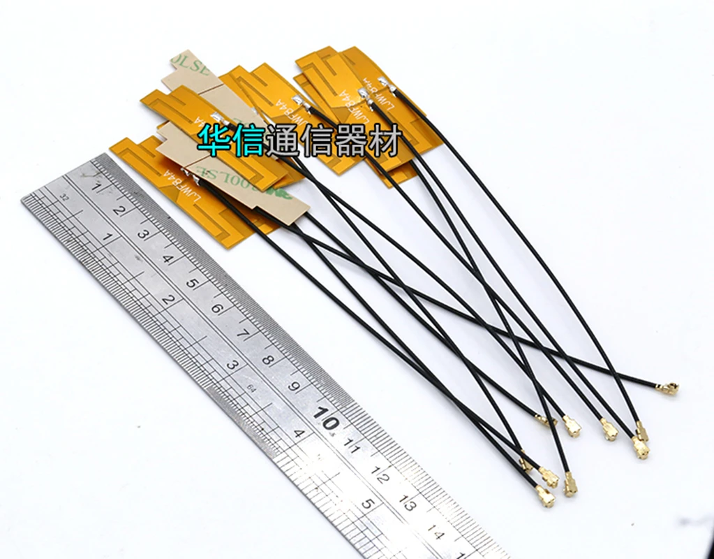 3 piece 2pcs/lot 2.4G 5G 5.8G dual frequency 5DBi omnidirectional FPC internal antenna U.fl MHF4 SMA connector Wifi Antenna  for