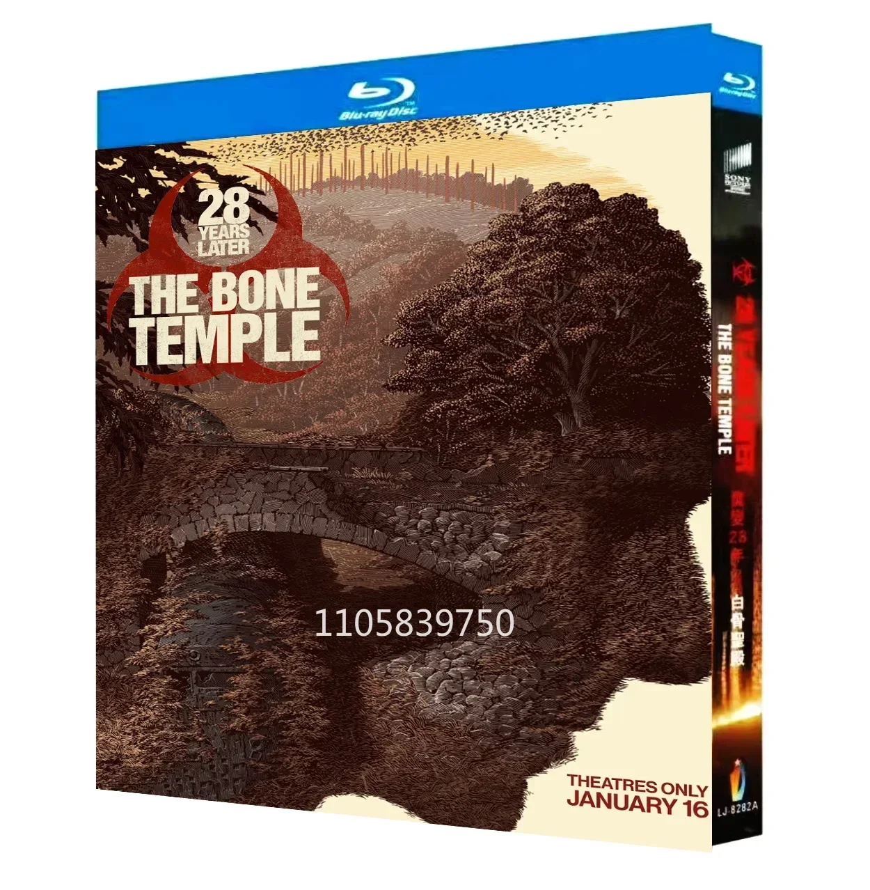 28 Years Later: The Bone Temple (2026) BD All Region New Box Set Blu-ray disc High Definition BD
