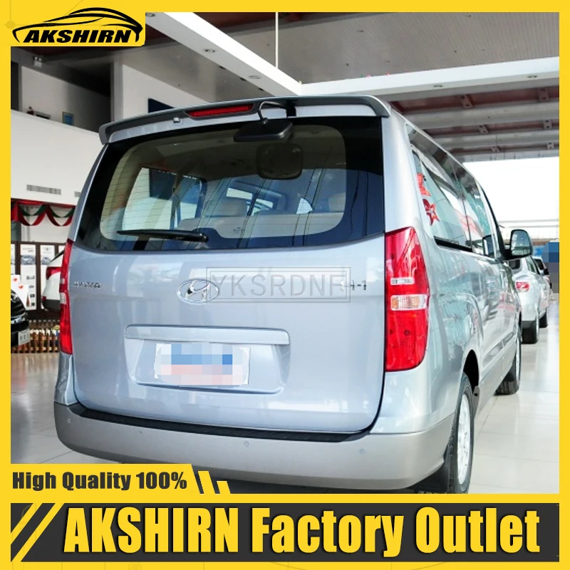 High Quality ABS Primer Unpainted Color Car Rear Lip Trunk Spoiler For Hyundai Starex H-1 Spoiler