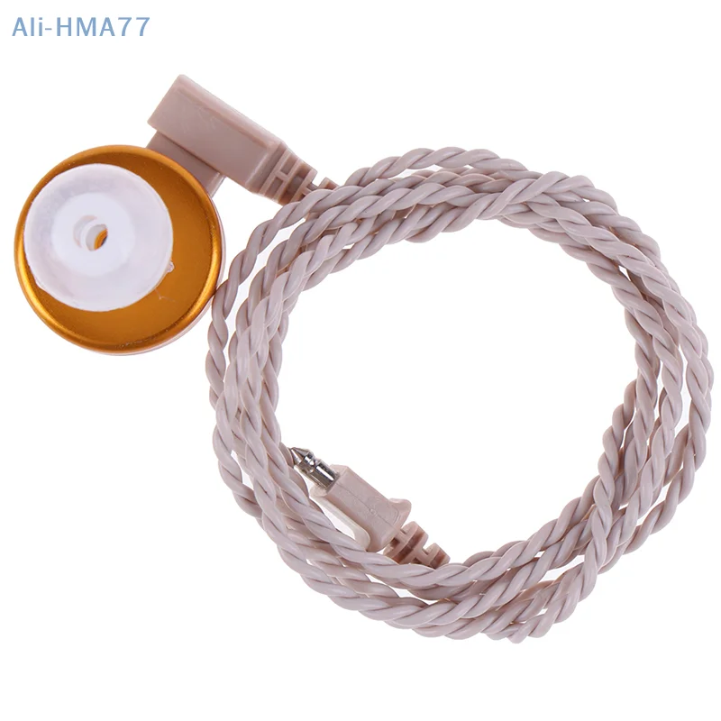 1x Hearing Aid Receiver 2 Pin Unilateral Cord Wire Speaker Deaf-aid Earphone Cable For BTE Cassette Audiphone Earplug Accessory