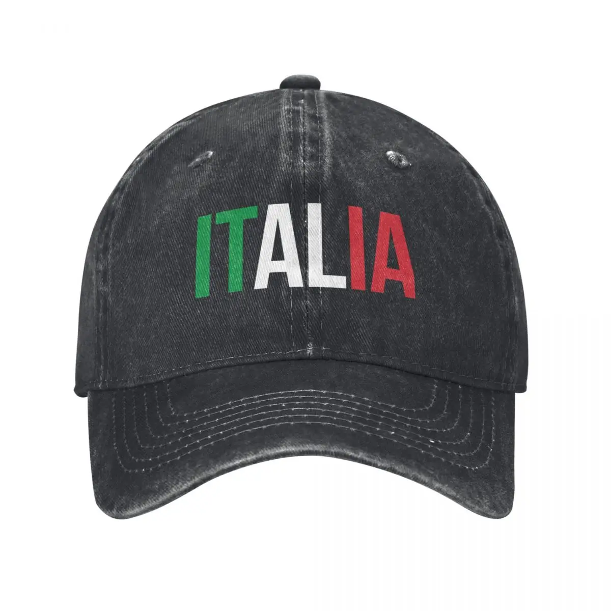 

Italia Italian Italy Baseball Cap tea Hat Christmas Hat black Hats Woman Men's