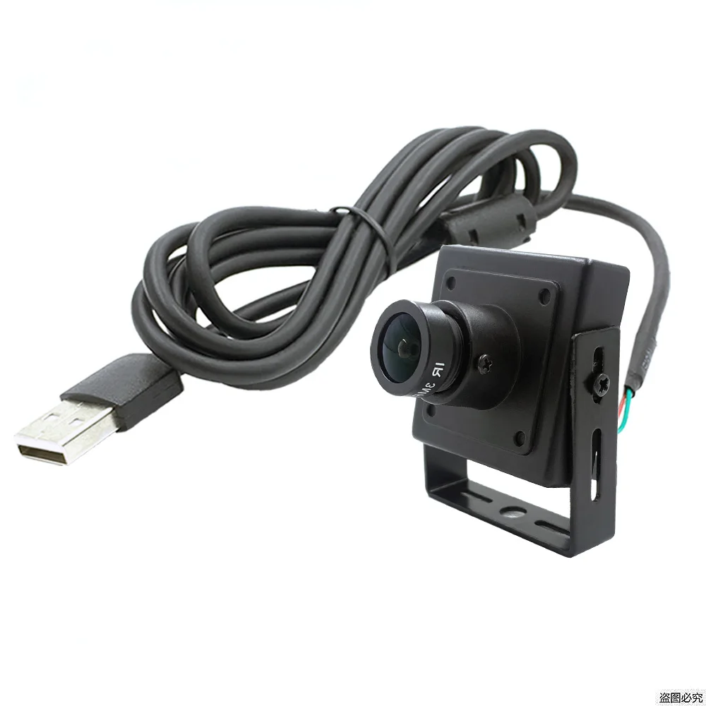 Mini-USB 4K UHD 12MP 3840*2880 Color USB Camera with 4mm Board Lens for Voting System Project Video Capture Remote Monitoring