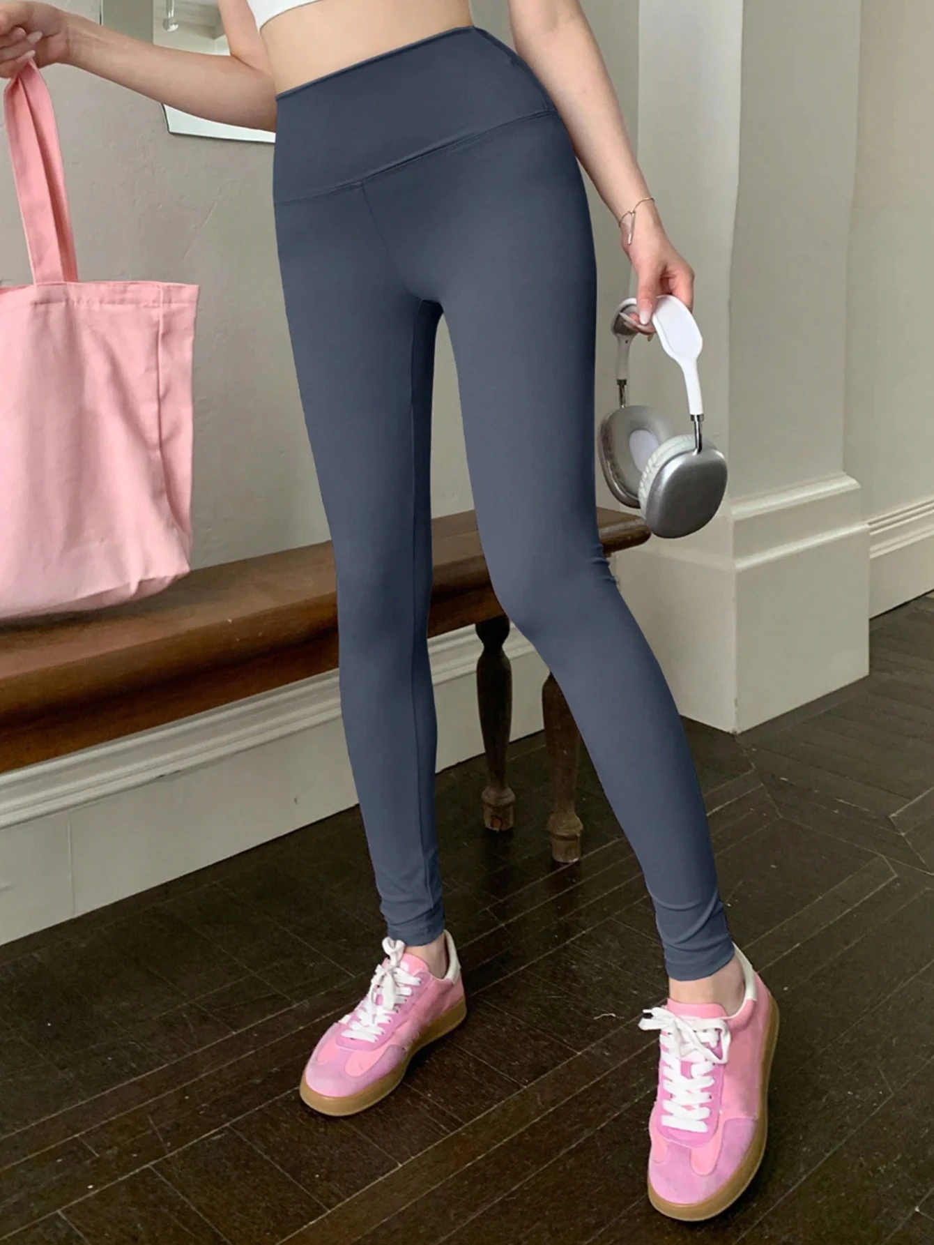 Women's Yoga Cycling Ankle Pants High Elasticity Non-Transparent Suitable for Gym Casual Daily Sports Training Wear