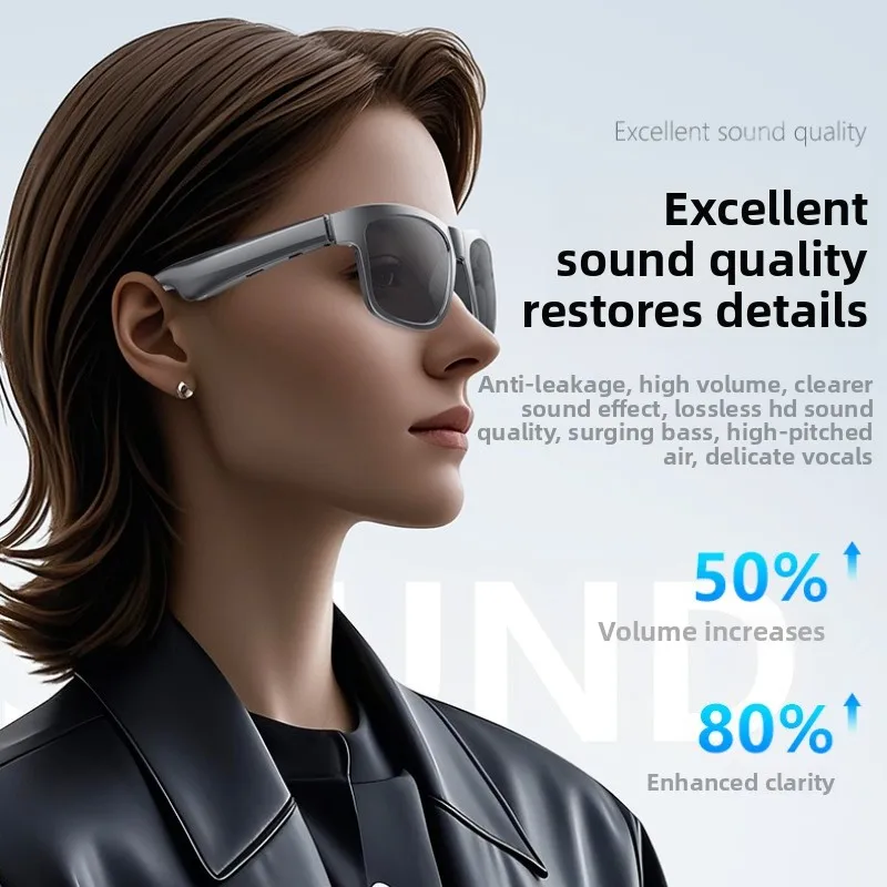 

2025 Upgraded Bluetooth Sunglasses Smart Touch Ultra-Light Frame 50H Standby Music Calling UV400 Outdoor Sports Indoor Leisure