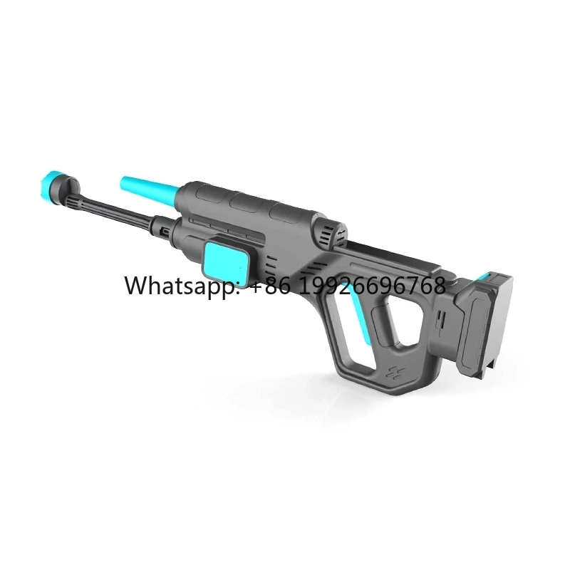 

Portable Cordless BL Power Washer 6-in-1 Nozzle Car Floor Fence Wall Cleaning Stronger Pressure Washer Spray Gun with air duster
