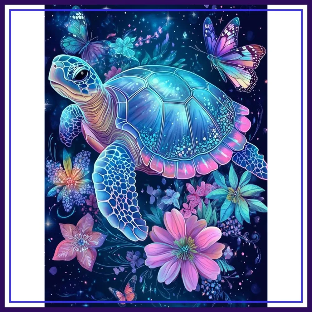 

Full Drill Diamond Art Painting Kits for Adults, Round 5D Gem Art DIY Crafts 12x16inch