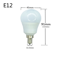 3.8V 5V 6V E12 LED 5V E12 DC5v led bulb USB Power supply bulb DC 4.5V E12 6V led E12 3.8V LED DC5V E12 AC5V LED E12 DC6V 6.3V