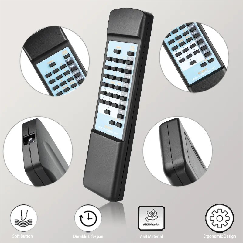 RC-63CD para reemplazo de Control remoto Philips Marantz, para reproductor de CD Philips Marantz CD-15 CD-40 CD-43 CD-53 CD-63 CD-67 CD-74