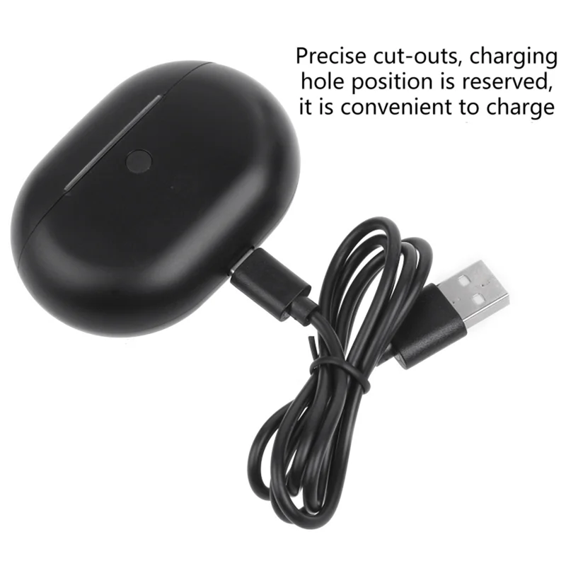 The New For Studio Buds Charging Case with Bluetooth Pairing Sync Button & 660MAh Replacement Earphone Charger Case