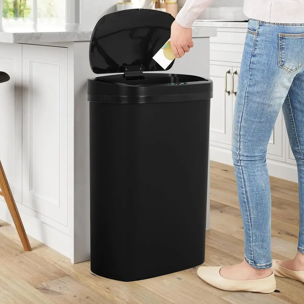 

13 Gallon 50L Automatic Sensor Trash Can with Odor Control for Kitchen, Office, Bedroom, Living Room