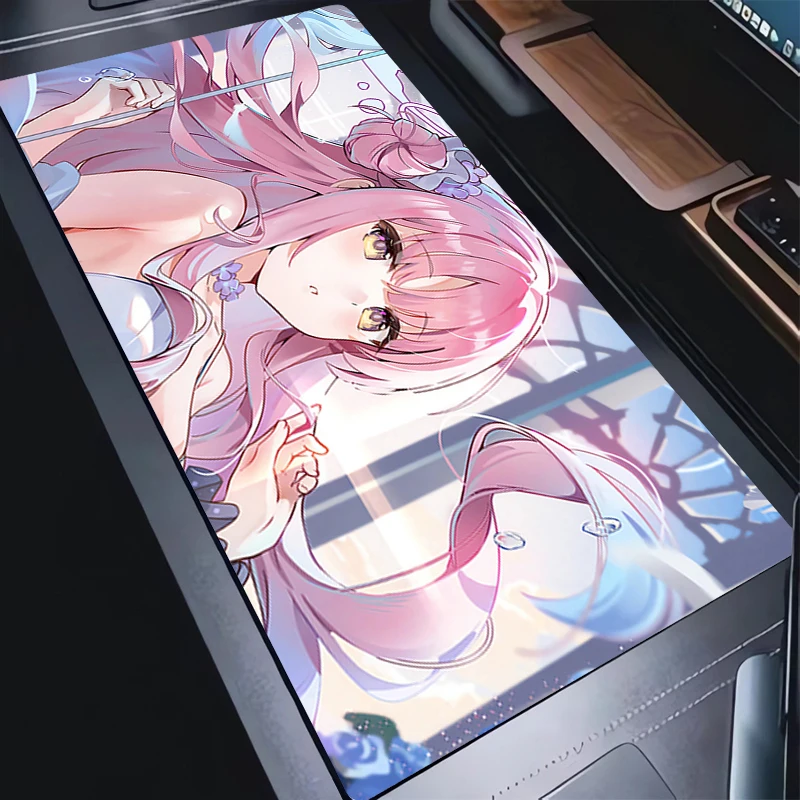 

Mouse Pad Laptop Blue Archive Misono Mika Mousepad PC Gaming Accessories Kawaii Extended Desk Mat Anime Sexy Girl Keyboard Pad