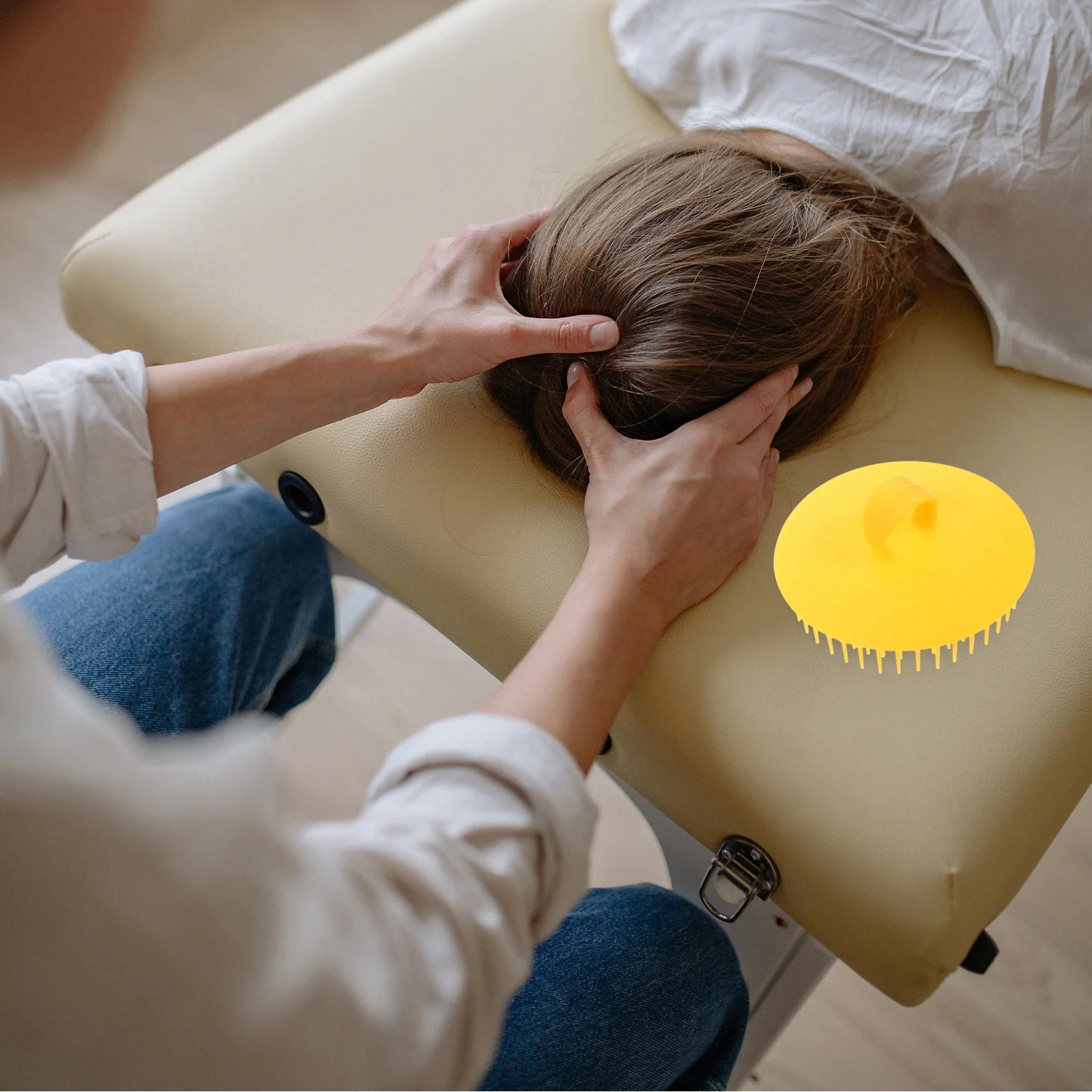 1 قطعة فرشاة تدليك السيليكون المدمجة مدلك صغير للجسم الساق الذراع الفخذين الوركين البطن السيلوليت إزالة دش أداة التخسيس #4