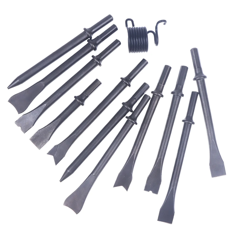 1PC Durable Air Chisel Head, Impact Hammer Drill Bit, Pneumatic Air Shovel Tool Kit