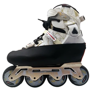 1 Paar Anti-Risco Skates Kupfer Oberschützer verdicken Doppel-Elastizierschicht-Pro-Inline-Skate-Bota-Abdeckung 8 Hauptverkaufsstart für Inline -Skates - №1