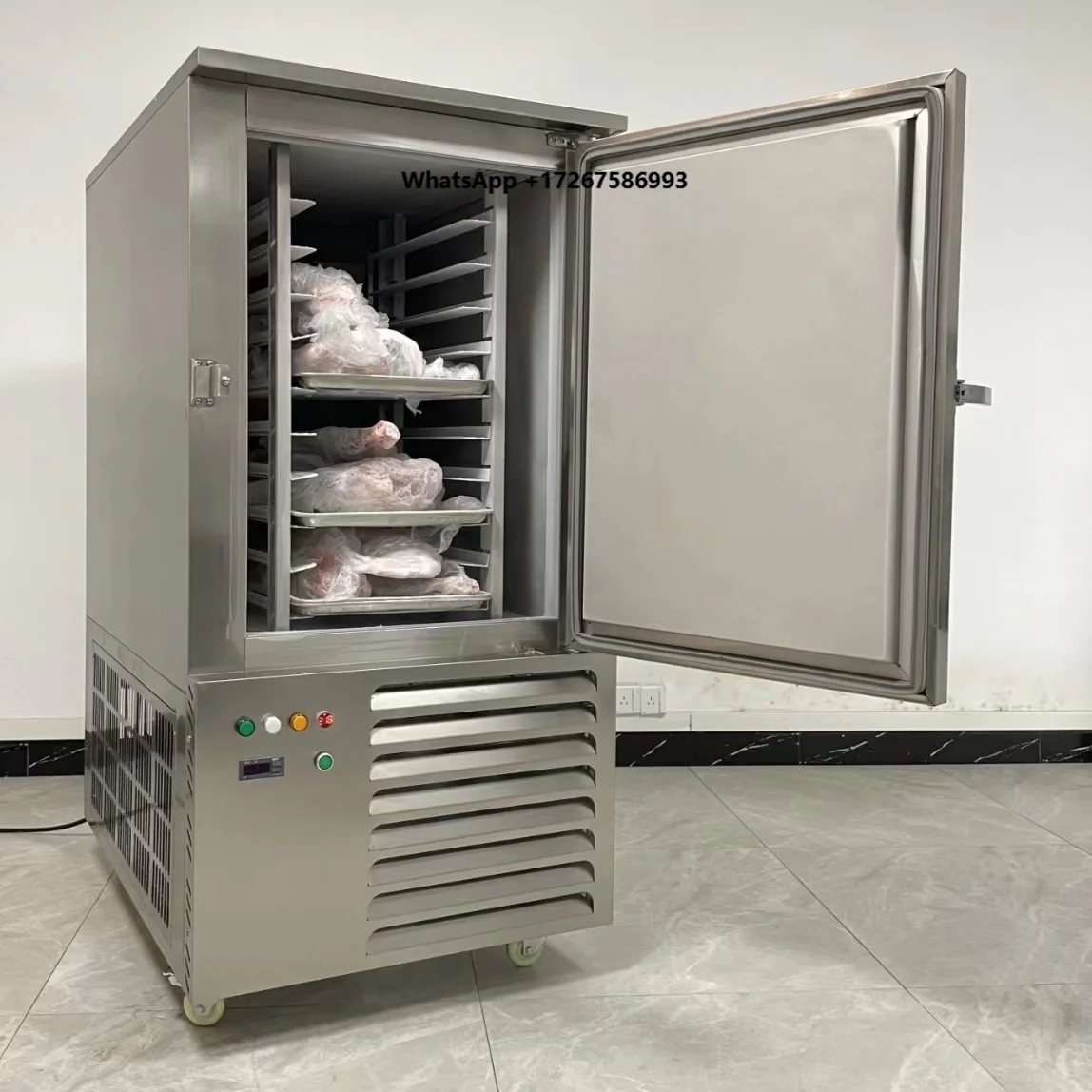 Industrial Fish Blast Freezer | Quick Deep  Equipment for Seafood, Meat, and Food Processing Plants