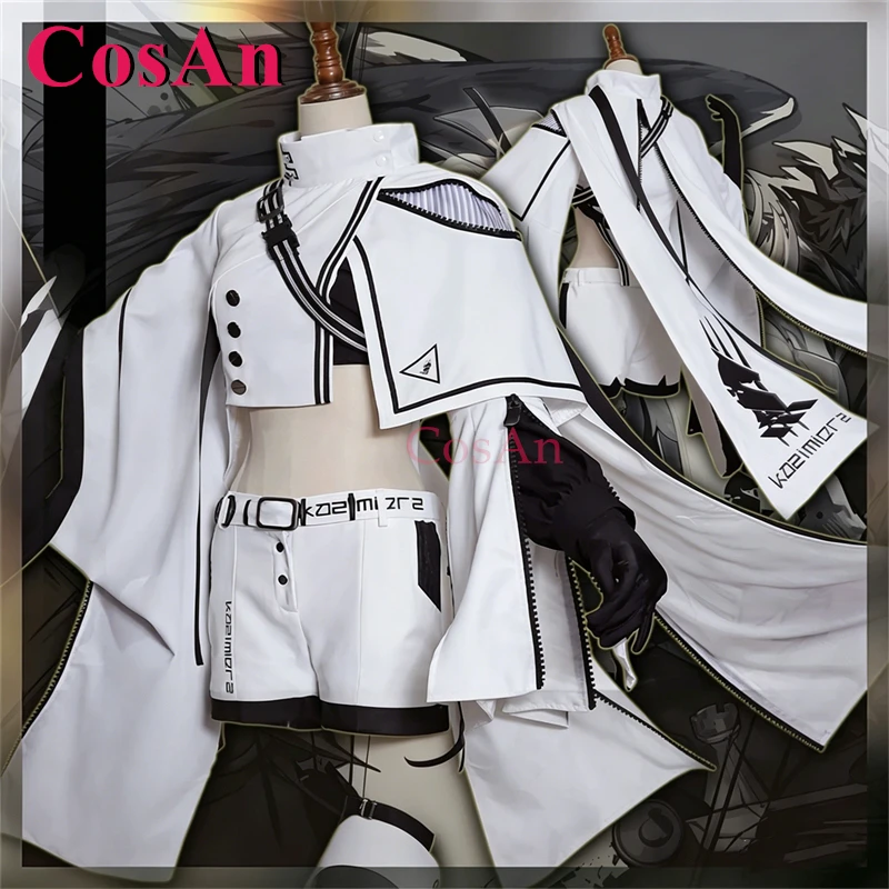 

CosAn Game Arknights Platinum Cosplay Costumes Fashion Lovely Uniforms Full Set Women Activity Party Role Play Clothing S-XL New