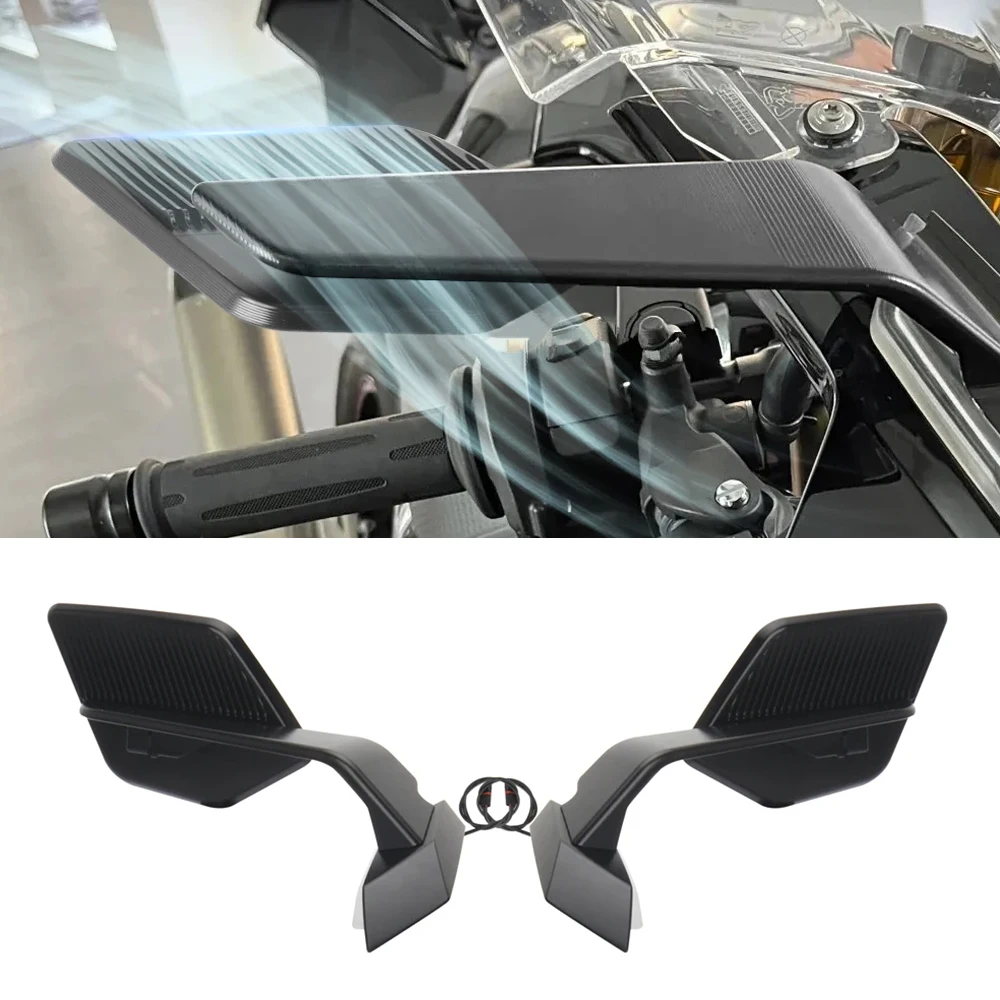 

Motorcycle Accessories Rearview Mirrors With Flowing Turn Signals LED Light For BMW S1000RR S1000 RR S 1000 RR 2019-2025