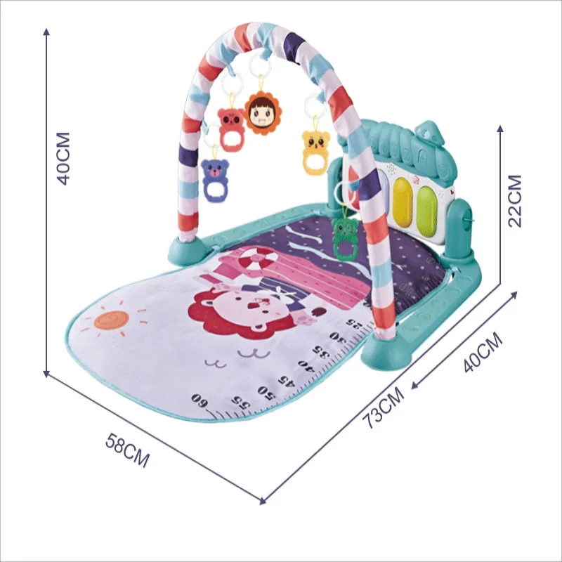 Palestre per bambini tappetini da gioco sviluppo della prima educazione pianoforte per bambini tappetino per attività musicale per bambini bambini piccoli