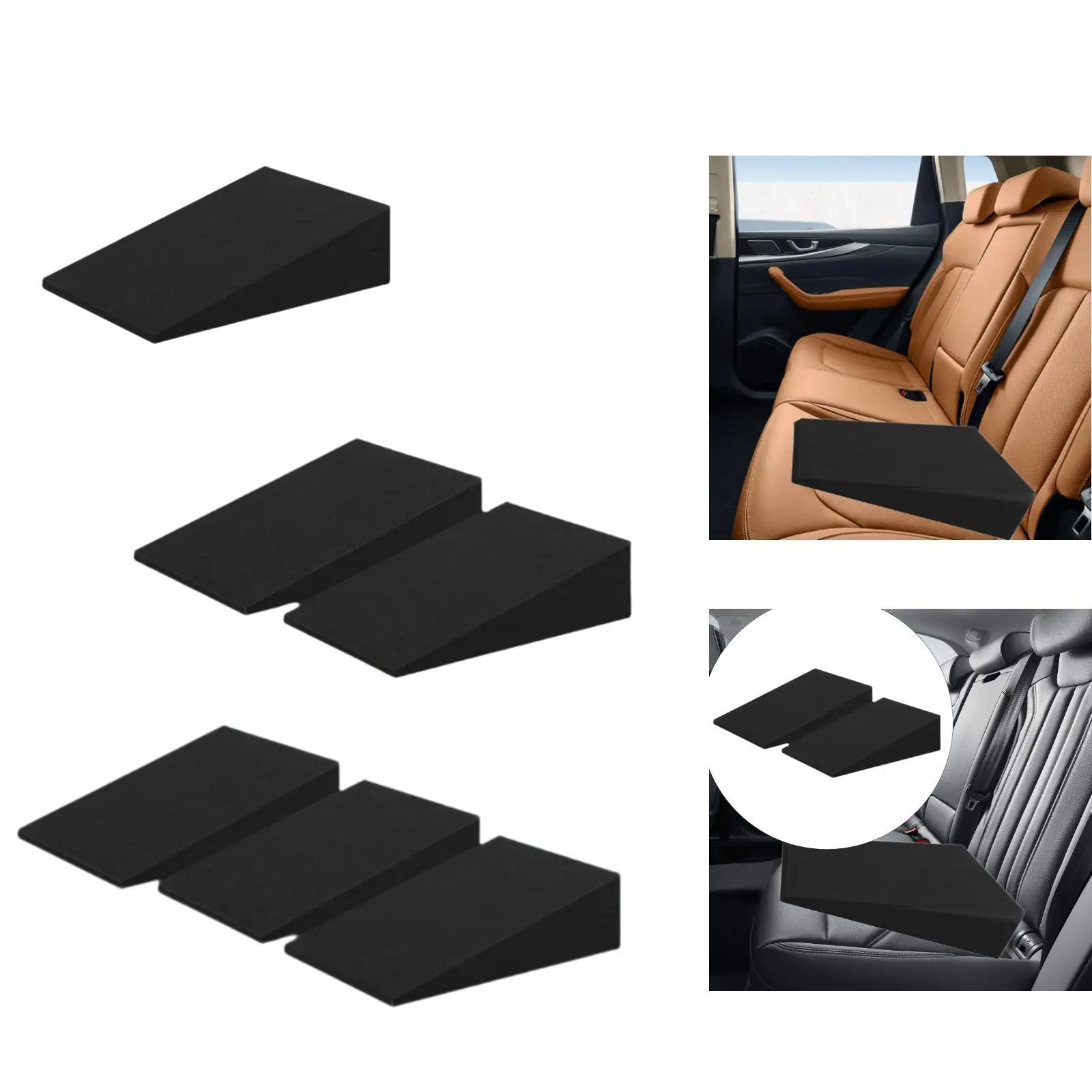 Vehicle Seat Leveling Pad Lightweight Portable Car Rear Cushion Angle Adjuster for Outdoor Bed Rest