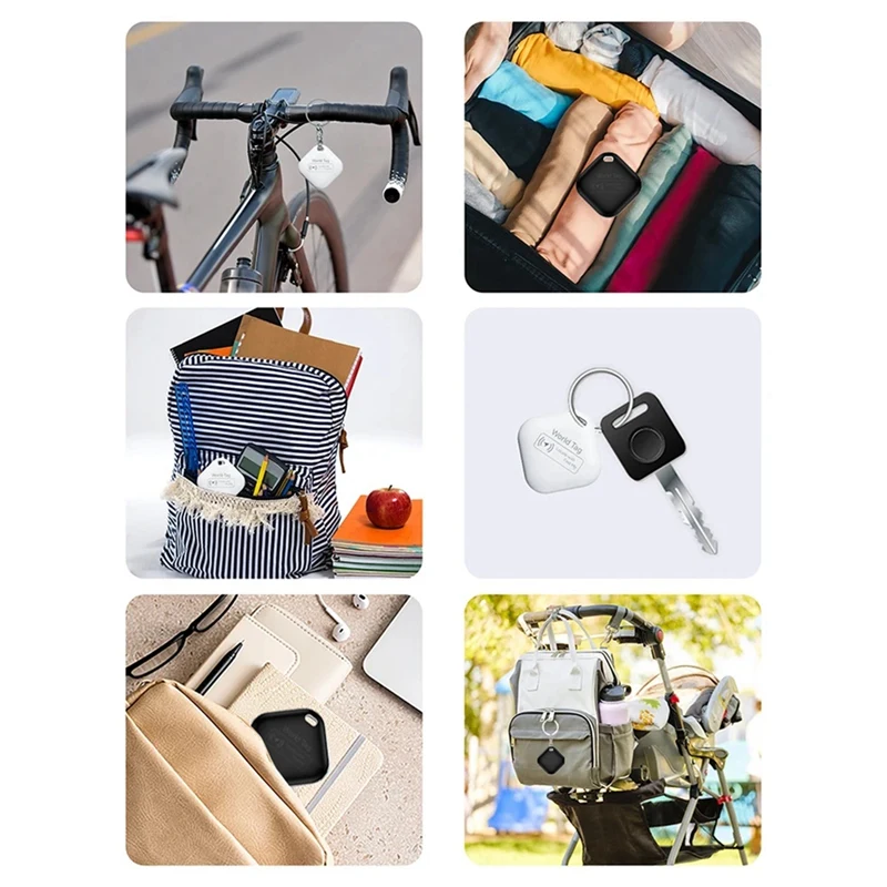 Mini Pets Tracker With Find My For Smart Locator Cat Anti Lost GPS Track Finder Dog Bluetooth Tag Child Bag Wallet Key