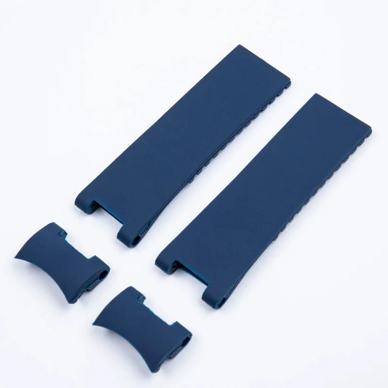 لسلسلة غواص البحرية أوليسيس ناردين 266-67-3/43، حزام ساعة سيليكون