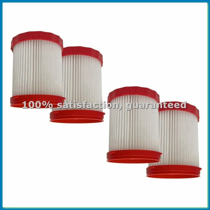 

Комплект из 4 HEPA-фильтров VF320H для пылесосов 18В (2,6 галлона) для сухой и влажной уборки, модели GAS18V-3/GAS18V-10L-ABRM