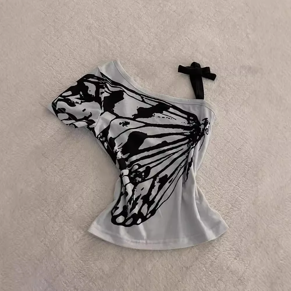 アメリカンスタイル ホットガールズ 半袖Tシャツ レディース 2025年 ファッション トレンド 秋コレクション その他素材 00% レディース トップス