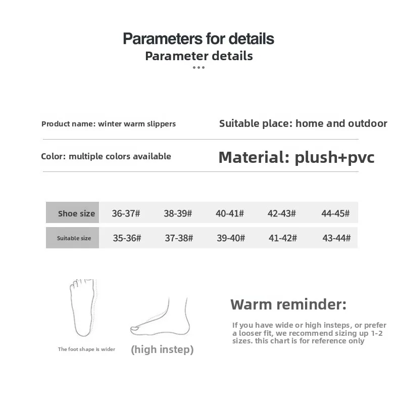 2026 Gemütliche Plüsch-Hausschuhe für Damen, Warme Rutschfeste Indoor-Schuhe, Plüschfleece-Futter & Weiche Sohle für Komfort zu Hause im Winter – Detail 3